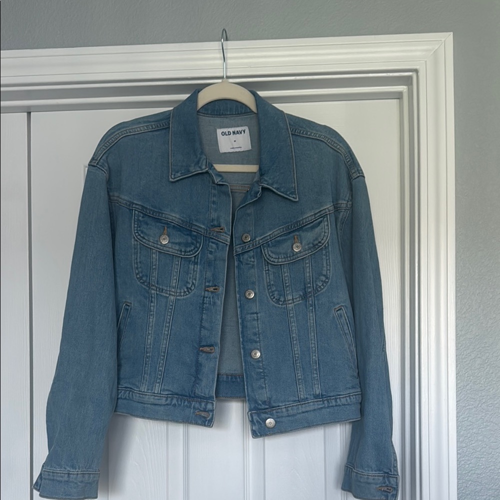 Old Navy Women's Classic Blue Jean Jacket